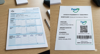 modello f24 e bollettino pagopa