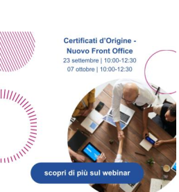 Certificati d'Origine - Nuovo Front Office
