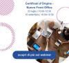 Certificati d'Origine - Nuovo Front Office